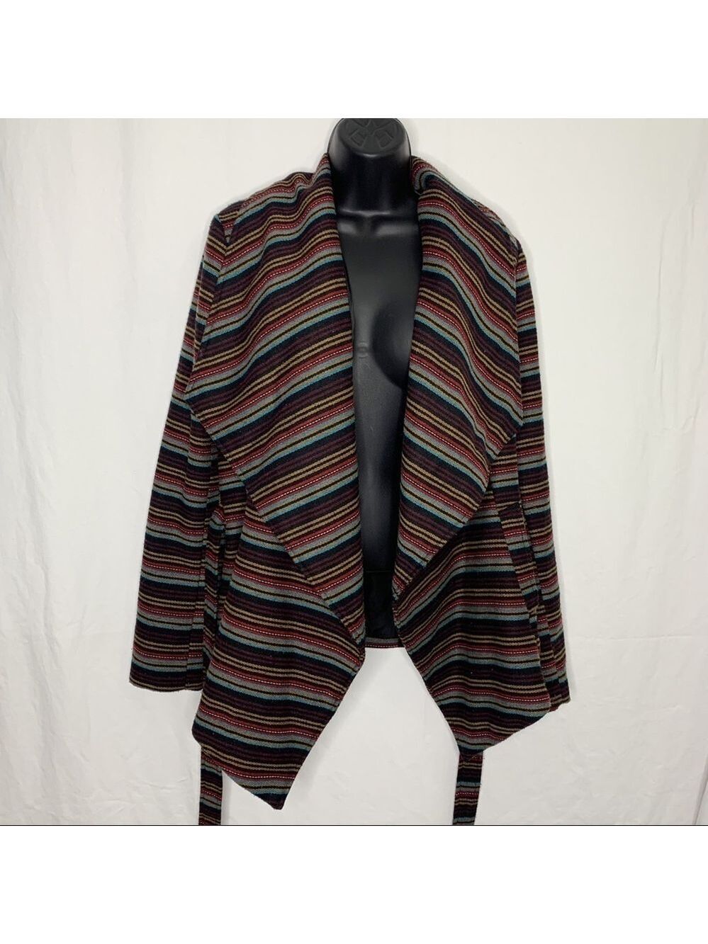 ANTHROPOLOGY JACK Wool Blend Belted Wrap Jacket - Picture 3 of 16